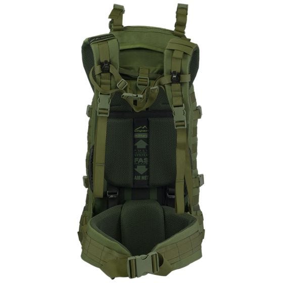 Wisport Raccoon Rygsæk 45 L - Olive Green