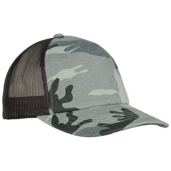 YP Trucker Kasket Camo - Dark Camo/Sort