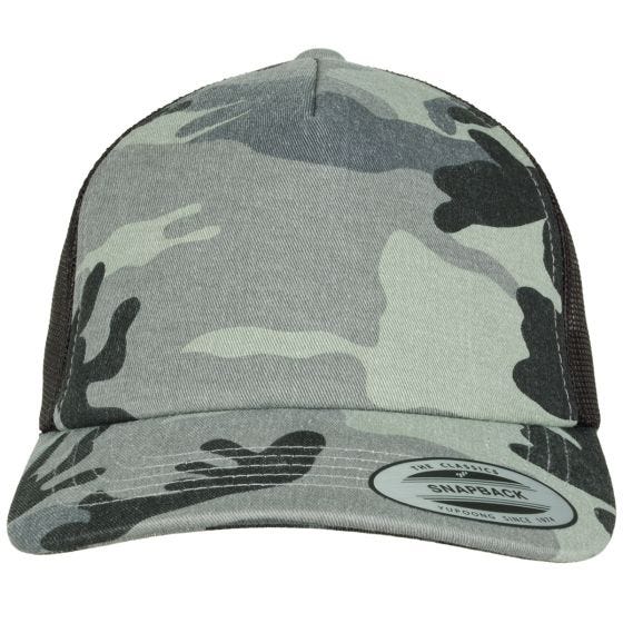 YP Trucker Kasket Camo - Dark Camo/Sort
