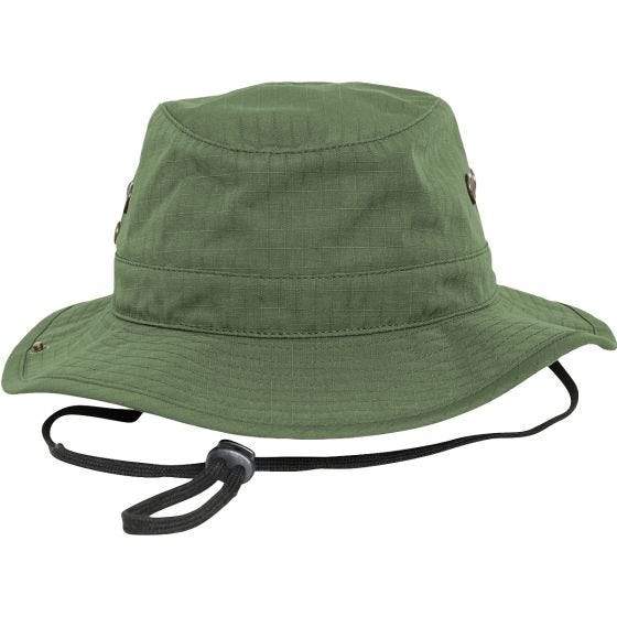 YP Fiskehat Ripstop - Olivenfarvet